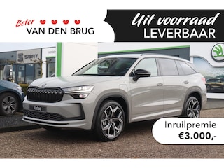 Skoda Kodiaq Sportline Business 1.5 TSI PHEV 150 kW / 204 PK SU | Trekhaak | Bestuurdersstoel elektrisch verstelbaar | 20 inch | Adaptive cruise | Camera | Elektrische achterklep | Verwarmbare stoelen en stuur