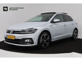 Volkswagen Polo 1.0 TSI R-line (PANORAMADAK, NAVIGATIE, STUURBEDIENING, 1e EIGENAAR, GOED ONDERHOUDEN)