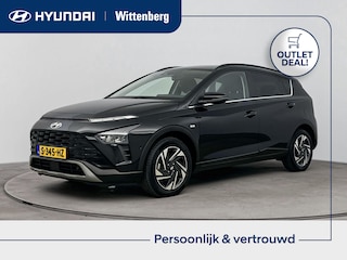 Hyundai Bayon 1.0 T-GDI PREMIUM SKY AUTOMAAT | SCHUIFDAK | STOEL + STUURVERWARMING | ADAPTIEVE CRUISE | SMART KEY | NAVI | FABRIEKSGARANTIE GELDIG T/M 2-2028! |