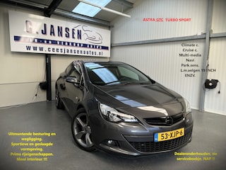 Opel Astra GTC 1.4 Turbo Sport ECHT MOOI !! | Audio-navigatiesysteem | Cruise Control | Cruise control
