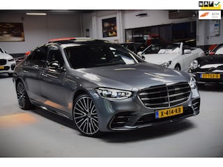 Mercedes-Benz S-klasse 580 e 4MATIC Lang AMG Line Panoramadak|Org.NL|Dealer Onderhouden|BTW|Achterass-besturing
