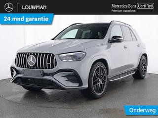 Mercedes-Benz GLE AMG 53 Hybrid 4MATIC+ AMG | Night Pakket | 22 Inch AMG Velgen | Distronic | Trekhaak | Panorama Schuif-Kanteldak. Inclusief 24 maanden MB Certified garantie voor Europa.