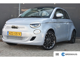 Fiat 500 La Prima 42 kWh DEMO-DEAL! | Vol-Leder | Stoelverwarming | Adaptive Cruise | Dodehoek-Detectie | Lane-Assist | !!