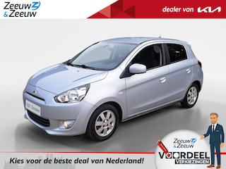 Mitsubishi Space Star 1.0 Bright Keurige auto | Nieuwe APK | 12 Maanden BOVAG | Climate control | Radio / CD speler