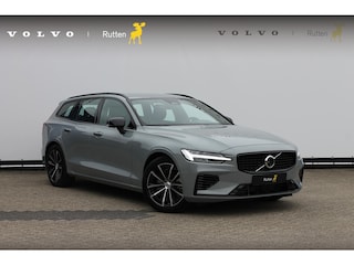 Volvo V60 T6350PK Autm. Plug-in hybrid AWD Plus Dark Long Range / Google infotainment / Semi elekrisch wegklapbare trekhaak / Verwarmbare voorruit / Elektrisch bedienbare voorstoelen met geheugen / Verwarmbare voorstoelen