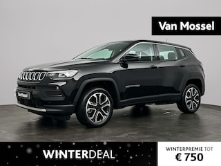 Jeep Compass 4xe 190pk Plug-in Hybrid Electric Altitude | Achteruitrijcamera | Parkeersensoren | Half Leder | Park Assistant | Climate Control | LED | Lichtmetalen Velgen | Demo Sale!
