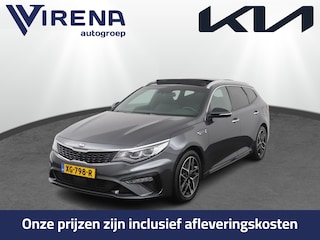 Kia Optima Sportswagon 1.6 T-GDI GT-Line Automaat - Leder - Schuif-/kanteldak - 177 PK! - Full Option - Stoelverwarming-/ventilatie - Fabrieksgarantie tot 01-2026