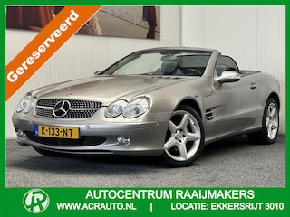Mercedes-Benz SL 350 YOUNGTIMER ! LEDER STOELVERWARMING CRUISE CONTROL CLIMATE CONTROL BLUETOOTH TELEFOON ELEKTRISCHE KAP PDC ZEER MOOI !! 3010
