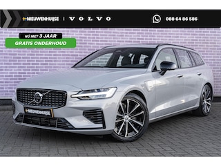 Volvo V60 2.0 T6 Plug-in hybrid AWD Plus Dark | Google | Long range | Trekhaak | Harman Kardon | Panoramadak | 360º Camera | Adaptive Cruise | BLIS | Verwarmbare voorruit | Power seats | Dodehoekdetectie |