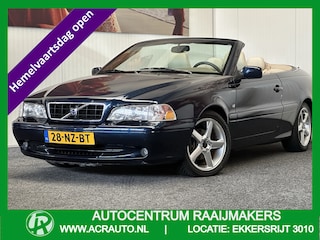 Volvo C70 CONVERIBLE 2.0 T TOURER BLACK YOUNGTIMER !!! CLIMATE CONTROL STOELVERWARMING ELEKTRISCHE KAP RADIO/CD PDC MISTLAMPEN VOOR ZEER MOOI !! 3010