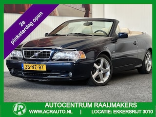 Volvo C70 CONVERIBLE 2.0 T TOURER BLACK YOUNGTIMER !!! CLIMATE CONTROL STOELVERWARMING ELEKTRISCHE KAP RADIO/CD PDC MISTLAMPEN VOOR ZEER MOOI !! 3010