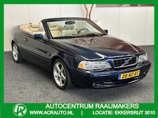 Volvo C70 CONVERIBLE 2.0 T TOURER BLACK YOUNGTIMER !!! CLIMATE CONTROL STOELVERWARMING ELEKTRISCHE KAP RADIO/CD PDC MISTLAMPEN VOOR ZEER MOOI !! 3010