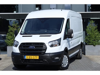 Ford Transit 350 2.0 TDCI L3H2 Trend RWD | Leder | Navi | CarPlay | Trekhaak | Camera | Cruise | Stoelverw.