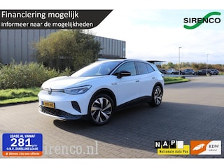 Volkswagen ID.4 First 77 kWh deels leder trekhaak adaptive cruise met lane asist carplay en android auto sfeerverlichting
