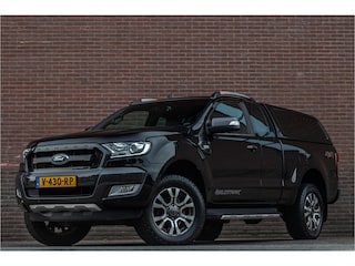Ford Ranger 3.2 TDCi Wildtrak Supercab, Origineel NL, 114.000km NAP, Adaptive Cruise, Sperdiffertieel, Hardtop, Carplay, Camera, DAB+.