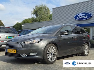 Ford Focus Wagon 1.0 TITANIUM | STOELVERWARMING | TREKHAAK | DODE HOEK SENS | CAMERA | PARK SENSOR V + A | KEYLESS
