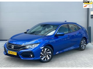 Honda Civic 1.0 i-VTEC 129pk AUT 5D 2018 Blauw NAP|CARPLAY