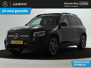 Mercedes-Benz GLB 200 Business Solution AMG 7p. Panorama Schuif-Kanteldak | Memory stoelen | Achteruitrijcamera | Nightpakket | Trekhaak | 7 Persoons. Inclusief 24 maanden MB Certified garantie voor Europa.