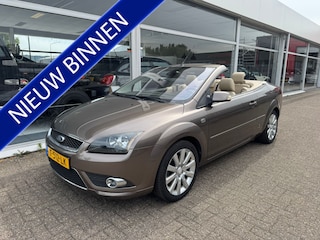Ford Focus Coupé-Cabriolet 2.0 TDCi Trend | 3e eigenaar | Leder crème | Navigatie | Airco | Elektrische ramen | Nieuwe APK |