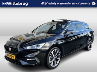 Seat Leon Sportstourer 1.5 eTSI FR Business Intense / AUTOMAAT/ PANO/ STANDKACHEL/ ELEK. TREKHAAK/ CAMERA/ PARK. SENSOREN/ MEMORY SEATS/ LED/ STOEL-STUURVERWARM./ ADAPT. CRUISE/ FULL LINK/ NAVI/ CLIMA/ DAB