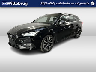 Seat Leon Sportstourer 1.5 eTSI FR Business Intense / AUTOMAAT/ PANO/ STANDKACHEL/ ELEK. TREKHAAK/ CAMERA/ PARK. SENSOREN/ MEMORY SEATS/ LED/ STOEL-STUURVERWARM./ ADAPT. CRUISE/ FULL LINK/ NAVI/ CLIMA/ DAB