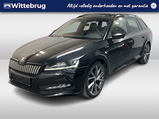 Skoda Superb Combi 1.4 TSI iV Sportline Business / AUTOMAAT/ PANO/ CANTON AUDIO/ CAMERA/ PARK. SENSOREN/ MEMORY SEATS/ DODE HOEK/ CRYSTAL LIGHTING/ VIRTUAL COCKPIT/ STOEL-STUURVERWARM./ SMARTLINK/ ADAPT. CRUISE/ NAVI/ CLIMA/ DAB/ 19" LMV