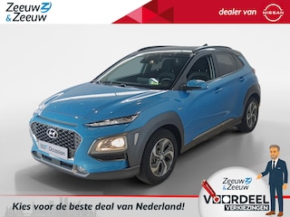 Hyundai Kona 1.6 GDI HEV Fashion |Navigatie |Dode hoek sensor|Adaptieve cruise control| Head up display| Climate control| Eerste eigenaar|