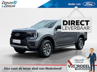 Ford Ranger Double Cab 2.3 PHEV 205 kW/278 pk | Uit Voorraad Leverbaar | Prijs inclusief Ford Voordeel, BPM & Kosten Rijklaarmaken | 5 persoons | GRIJS kenteken | Elektrische Rollertop | Trekhaak | Adaptive Cruise control