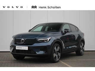 Volvo EC40 Single Motor Extended Range Ultra 82 kWh | Elektrisch bedienbare bestuurdersstoel met geheugen | Verwarmbare voorstoelen + Stuurwiel | Park Assist voor + achter | 360-Camera | Premium Audio by Harman Kardon | Warmtepomp | Adaptieve Cruise Control | Pilot Assist | Glazen panoramisch dak | Extra getint glas achter | Blind Spot Information System | Google Services | 20'' Lichtmetalen wielen |