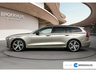 Volvo V60 2.0 T6 Recharge AWD R-Design | Panoramadak | Harman &Kardon | HUD | Four-C actief chassissysteem | PDC V+A en 360 camera |Trekhaak |