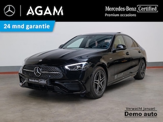 Mercedes-Benz C-klasse Limousine 300 e Business Solution AMG Panorama dak | Trekhaak