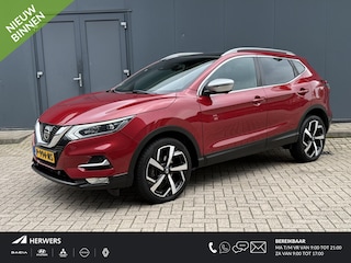 Nissan Qashqai 1.2 Tekna + / Trekhaak / Navigatie / Climate Control / Panoramadak / Cruise Control / Camera / Leder / PDC Voor en Achter / BSW