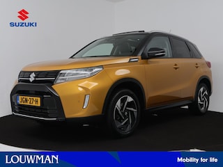 Suzuki Vitara 1.4 Boosterjet Style Smart Hybrid | Apple Carplay / Android Auto (Navigatie) | Panoramadak | Parkeersensoren rondom | Lederen bekleding | Keyless Entry |
