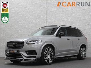 Volvo XC90 T8 455pk Long Range 7500km! AWD Plus Dark | Luchtvering | Panorama | 360 Camera | Trekhaak | Pilot-Assist | ACC | Leder | Memory | Harman-Kardon | BLIS | Sportstoelen | Stoelverwarming V+A | Suurverwarming | Keyless-Entry | Standkachel | Full-LED | Zonwering | Getint Glas | Black-Optic | Draadloos Laden | Carplay |