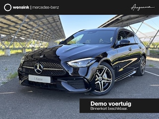 Mercedes-Benz C-klasse Estate 180 Business Solution AMG | Night | Panoramdak | Memory stoelen | 360 camera | Sfeerverlichting |