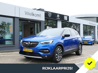 Opel Grandland X 1.2 Turbo Ultimate | Trekhaak | Camera | Leder | 19' LMV