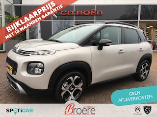 Citroën C3 Aircross 1.2 Turbo 110pk Shine | trekhaak, dodehoekdetectie, keyless, hifi audio, dab, navigatie, camera, pdc v&a, 17 inch velgen, climate en cruise
