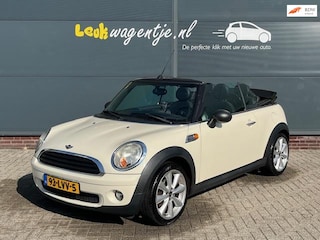 Mini Mini Cabrio 1.6 Anniversary *leder *topstaat *stunt