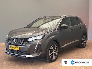 Peugeot 3008 1.6 HYbrid 225 GT Camera | Parkeersensoren | Carplay | Climate | Adaptieve Cruise | 18" Lichtmetaal | LED | Leder/Stof | Achteruitrijcamera | Apple Carplay/Android Auto|telefoonintegratie premium | Cruise control adaptief met Stop&Go