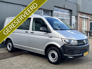 Volkswagen Transporter 2.0 TSI L1H1 Benzine/Cng Dubbele Schuifdeur Airco Cruise controle Bpm vrij Trekhaak Klep achter Stand kachel Euro 6 Benzine Ideaal voor ombouw naar Camper !!