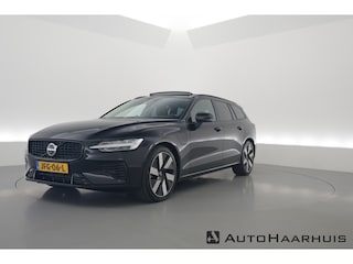 Volvo V60 T6 Recharge Ultra Dark | Pano | HUD | B&W | Stoelventi. | Massage | Memory seats | Elek. Trekhaak | 360cam