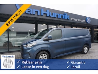 Ford Transit Custom 300L 136PK Limited BPM VRIJ!! Navi, Cam, Adap. Cruise, 16" LM!! NR. A222
