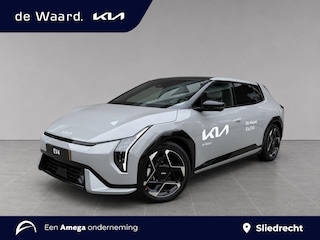 Kia EV4 GT-PlusLine 81.4 kWh | Vegan lederen bekleding | Glazen schuif-/kanteldak | 360°-camera | Head-up display | 19-inch lichtmetalen velgen