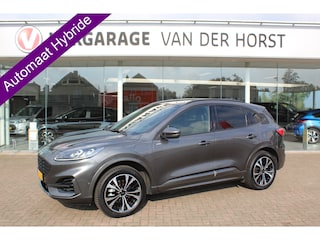 Ford Kuga 2.5-225 pk PHEV ST-Line X , 1500kg Trekgewicht Hybride rijden voor een reële prijs ! Stoel-, stuur- en voorraamverw., B&O soundsyst., side- en lane assist, adaptieve cruise cntrl, camera v+a, elektr. achterklep, LM wln, navigatie, telefoonvoorb. etc