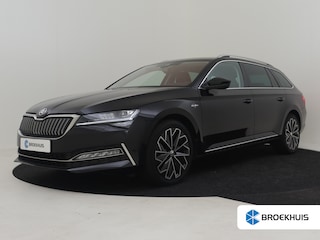 Skoda Superb Combi Laurin & Klement 218pk | Trekhaak | Dodehoekdetectie | Canton audiosysteem | Lederen bekleding | 360 Camera |  Stoelventilatie | 18"LMV