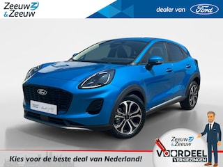 Ford Puma 1.0 EcoBoost Hybrid Titanium | Nieuw te bestellen | Prijs inclusief €4000,- Ford Voordeel | Financiering via Ford Options: €219,- per maand (0,99% rente!) | Private Lease: €422,- per maand - 5.000km / looptijd 72 maanden