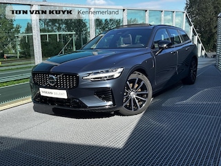 Volvo V60 2.0 T6 Plug-in hybrid AWD Plus Dark Panorama dak, Harman-Kardon premium Audio, Verwarmde stoelen V+A, Verwarmd stuurwiel, Trekhaak Semi Elektrisch, Parkeer Camera 360Gr.
