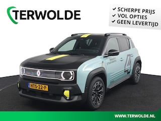 Renault 4 Comfort range iconic 52 kWh | Warmtepomp | Adaptive Cruise Control | Elektrische achterklep | Climate Control | Achteruitrijcamera | Parkeersensoren voor & achter | Stoelverwarming | Stuurverwarming |