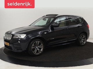 BMW X3 xDrive30d M Sport | Panoramadak | Leder | Trekhaak | Stoelverwarming | Camera | Xenon | Head-Up | Memory | Navigatie | Sportstoelen