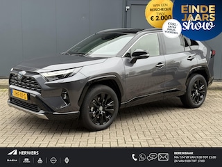 Toyota RAV4 2.5 Hybrid AWD Style Automaat / Apple Carplay Android Auto / Rondomzicht camera / Stuur,- Stoel en Voorruitverwarming / Elektrische achterklep / Navigatie / JBL Audio Systeem / cruise CC /